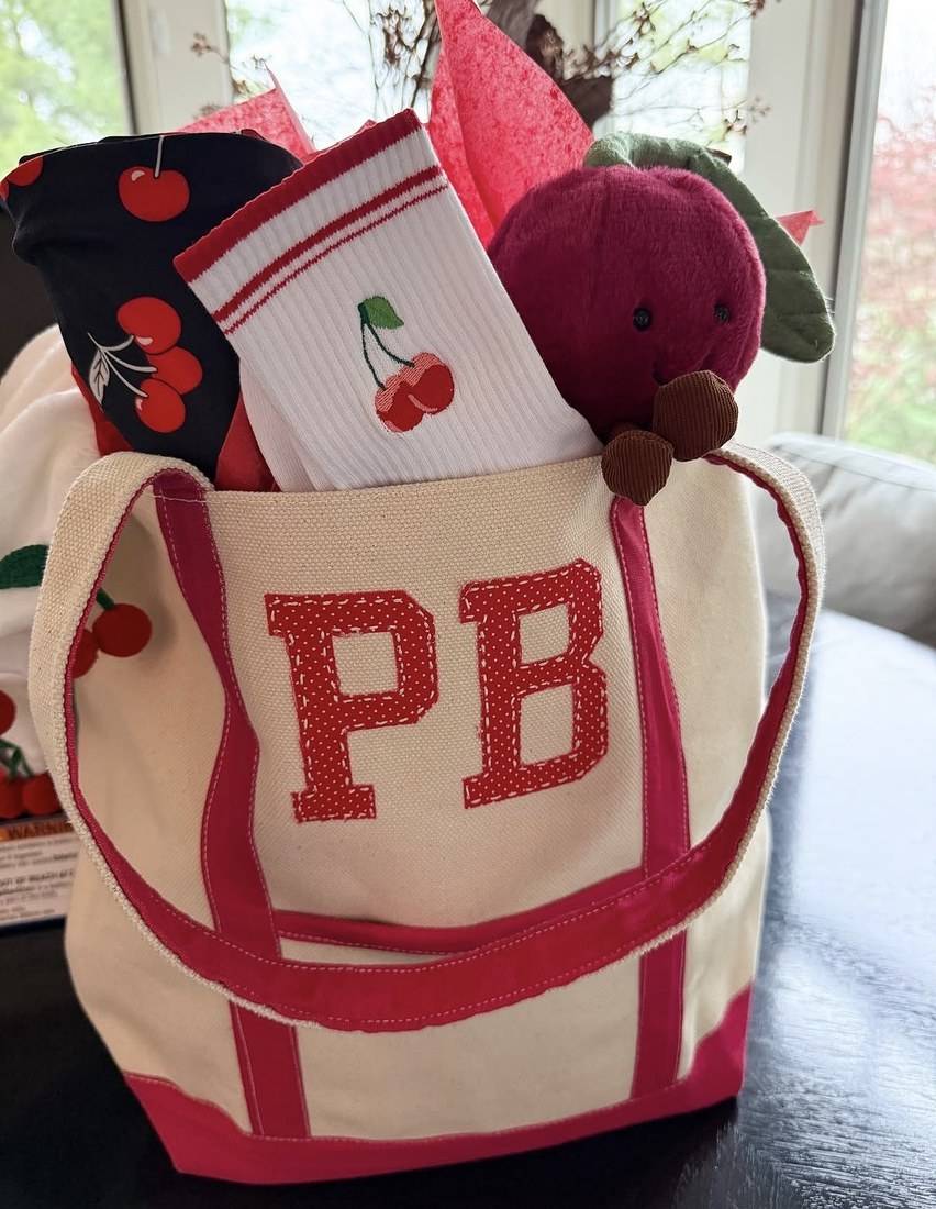PB monogram tote