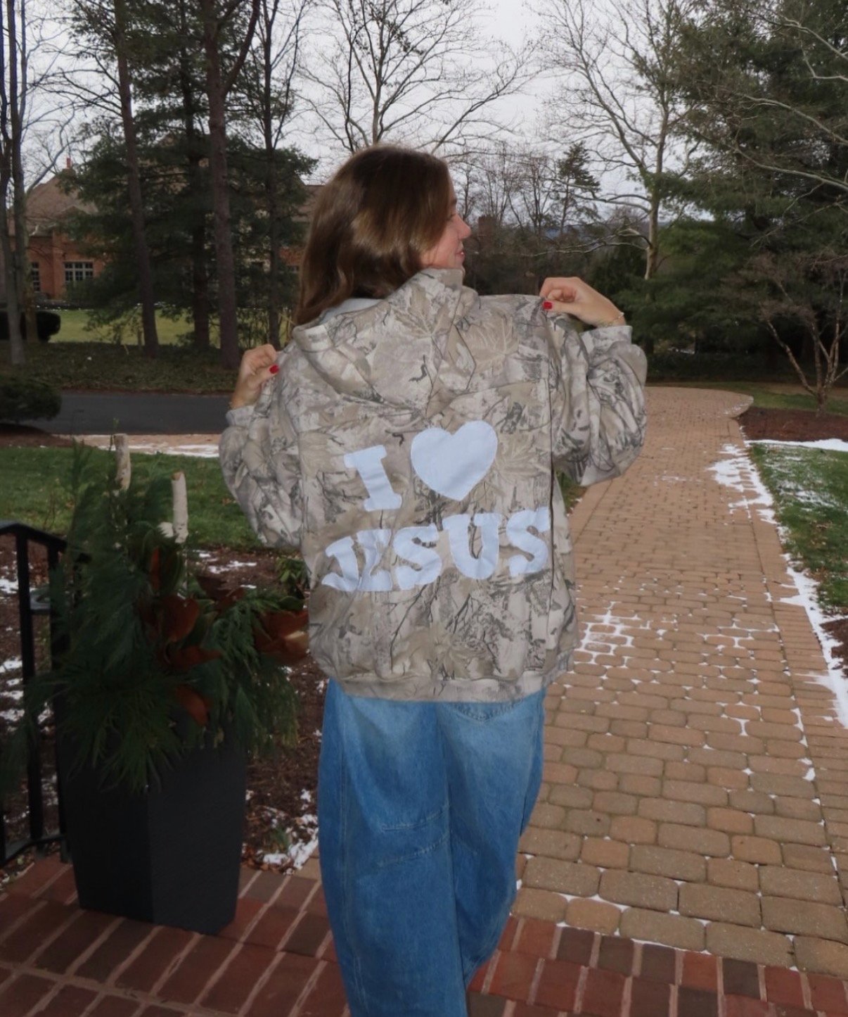 I ♥ Jesus hoodie